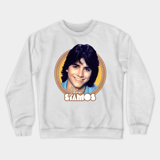 John Stamos -- Retro Fan Art Crewneck Sweatshirt by DankFutura